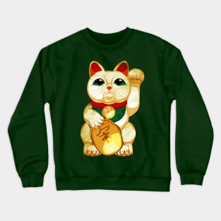 maneki neko Crewneck Sweatshirt